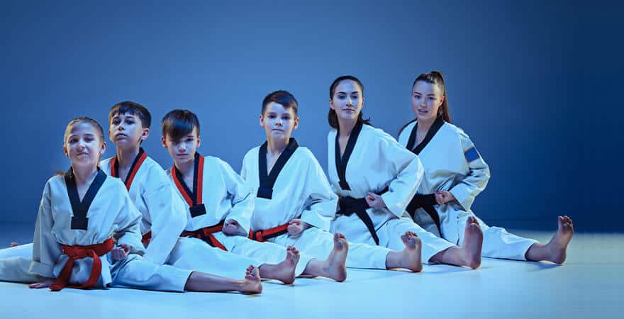 Martial Arts Lessons for Kids in Seattle WA - Kids Group Splits