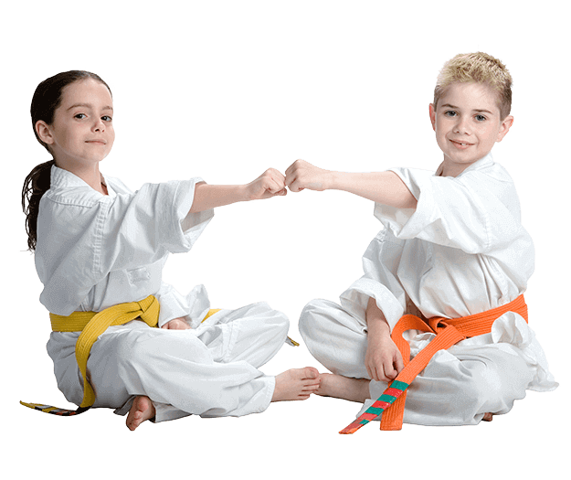 Martial Arts Lessons for Kids in Seattle WA - Kids Greeting Happy Footer Banner